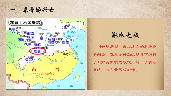 东晋南朝时期江南地通用PPT模板