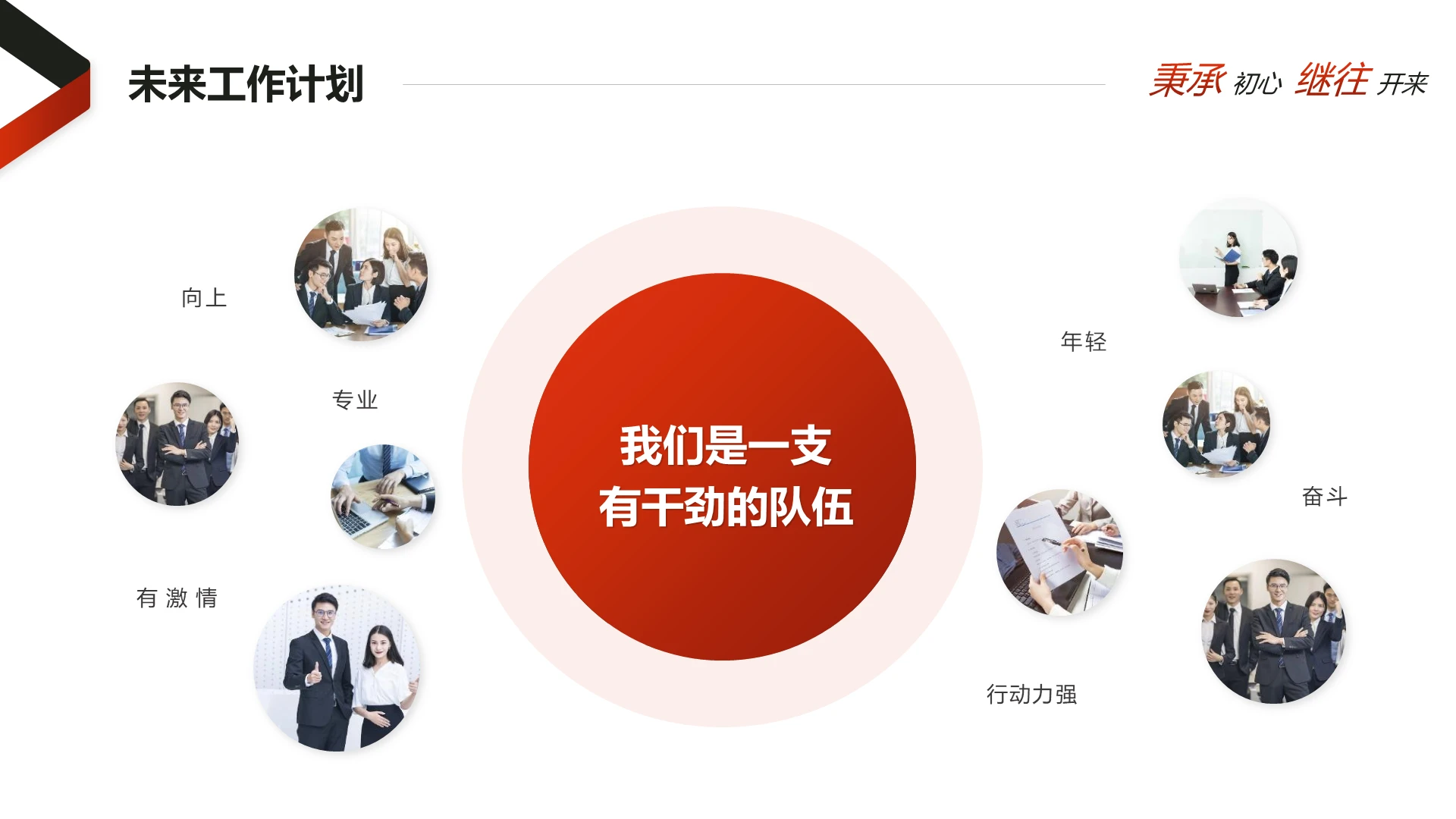 商务风含图片PPT关系