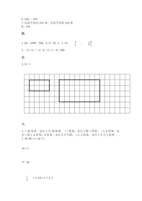 贵州省贵阳市小升初数学试卷及参考答案（b卷）.docx