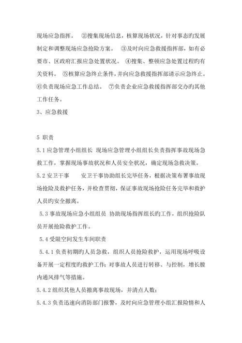 受限空间作业应急救援预案.docx