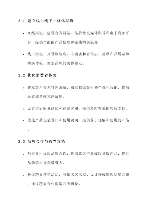 全面赋能品牌建设方案