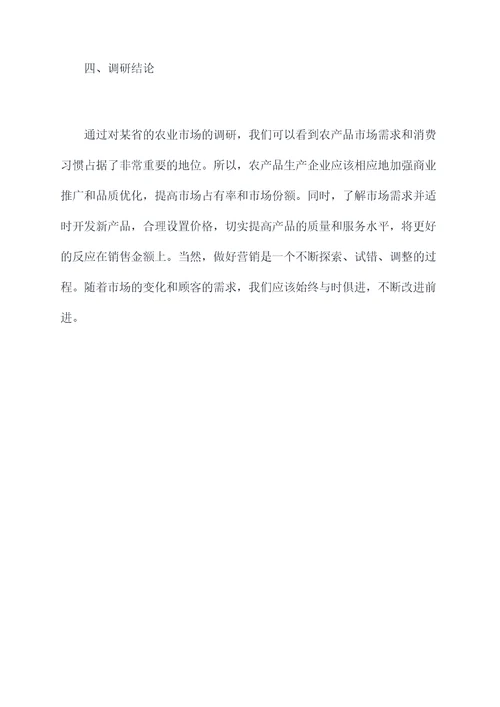 去某个地方的调研报告