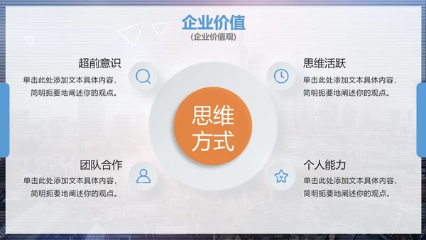 实景大气商务简约企业文化宣传介绍PPT模板