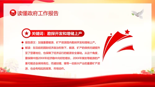 学习全国两会工作报告全国两会政府工作报告PPT课件