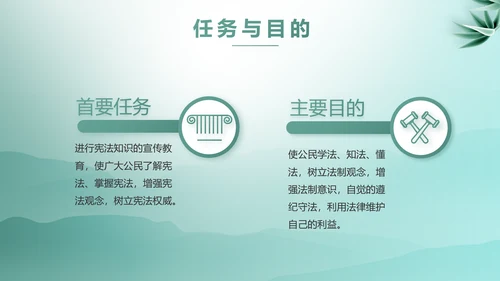 蓝色中国风法律案例分析动态PPT模板