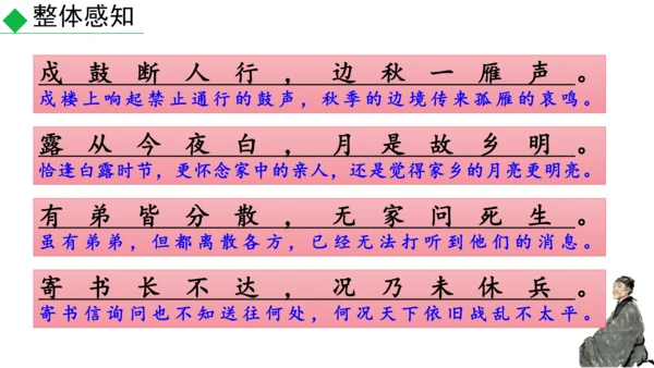 九年级语文上册第三单元课外古诗词诵读 课件