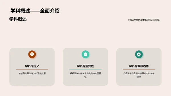 学科探秘之路