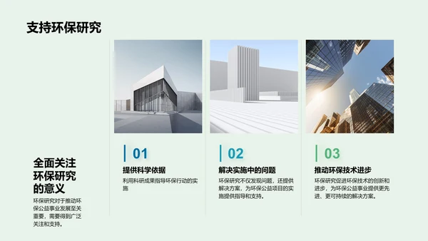 环保研究：走向绿色未来