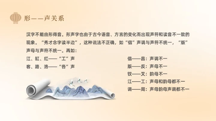 黄色简约弥散中国风汉字的演变学校企业社区宣扬传统文化PPT中国传统文化汉字