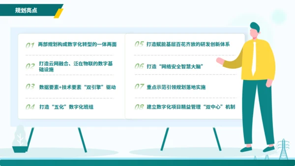 电力行业“十四五”数字化规划交流通用PPT