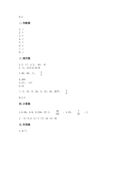 北京版六年级下册期末真题卷附完整答案（有一套）.docx