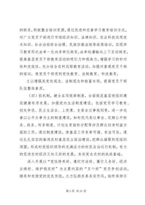 二堡乡巴达木村农村党建综合示范点实施方案.docx