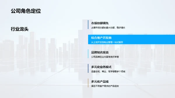 地产巨擘驶向辉煌