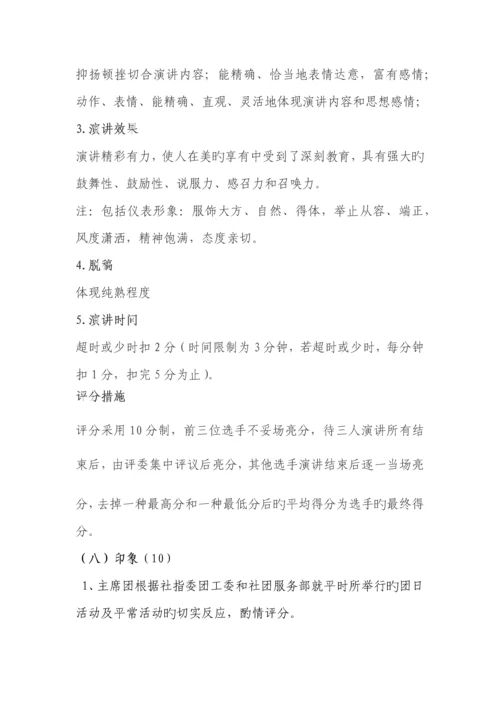 社团五四表彰策划书.docx