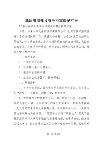 基层组织建设整改提高情况汇报 (2).docx