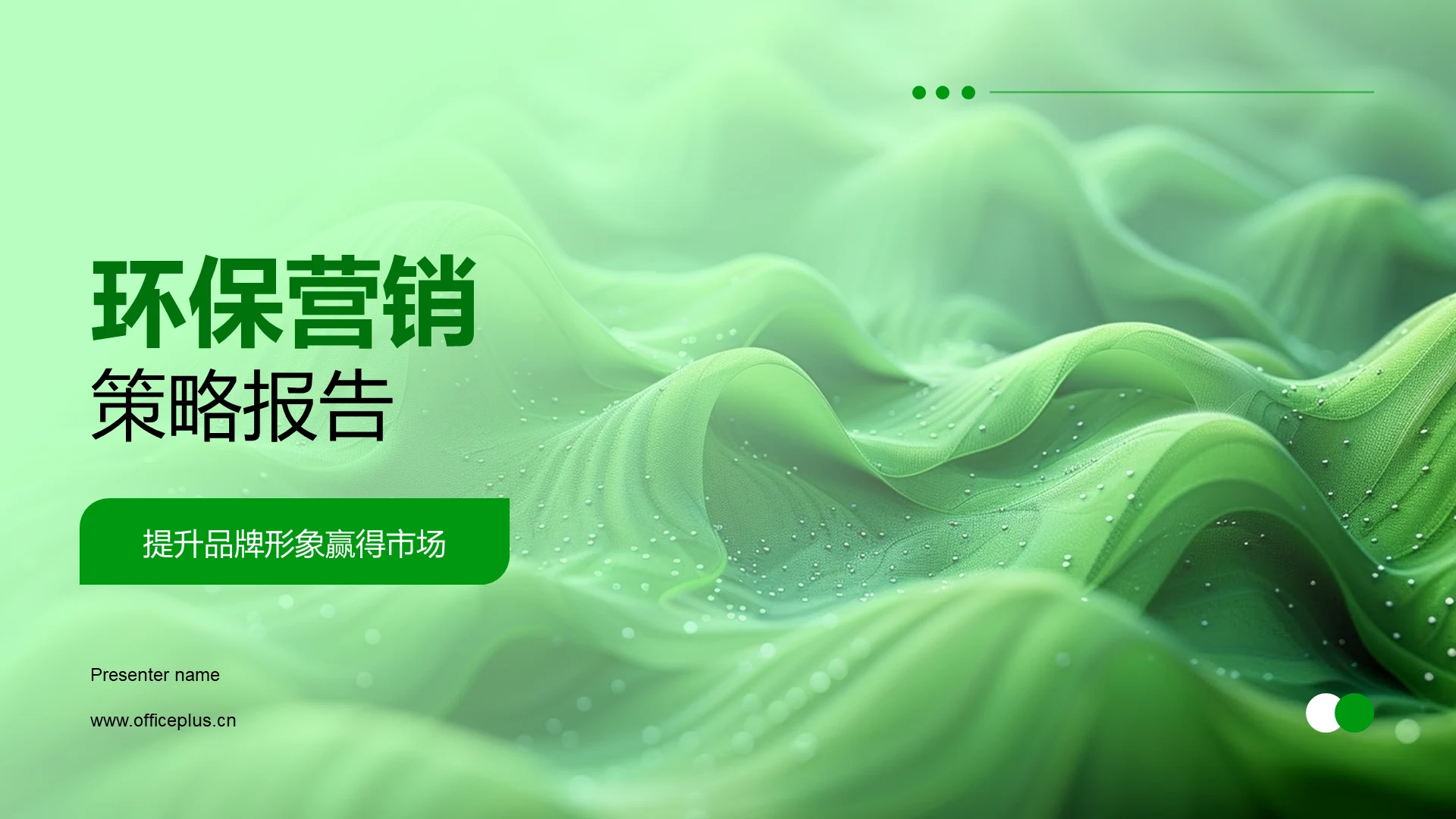 环保营销策略报告