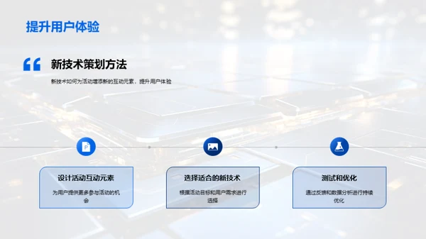 科技助力活动策划