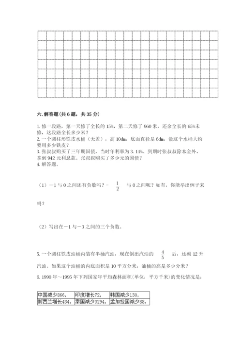 湖南省小升初数学期末测试卷推荐.docx