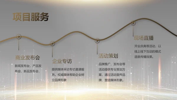 黑色炫酷互联网科技发布会PPT