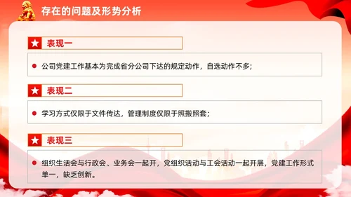 红色党建民主生活会廉洁教育党课ppt课件
