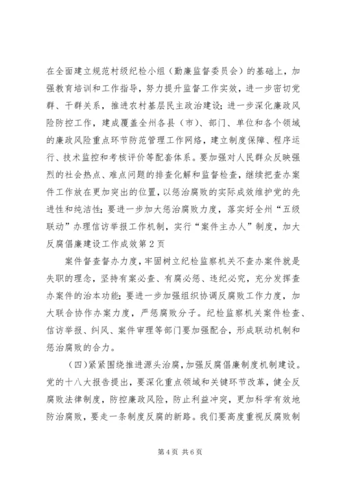 反腐倡廉建设工作成效.docx