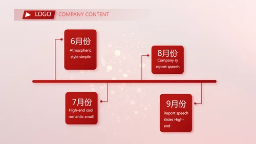 红色喜庆2021喜迎新春春节晚会年会动态PPT模板