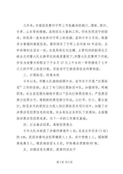 公安局刑警大队先进集体事迹材料 (2).docx