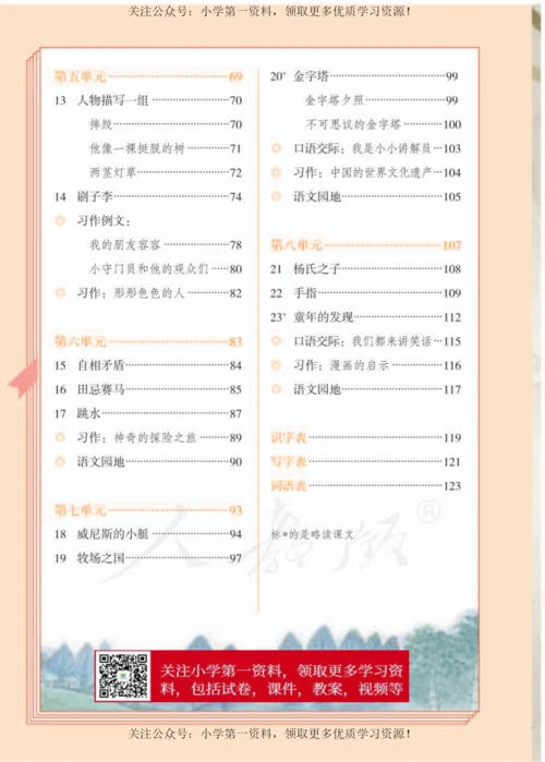 五年级下册语文电子课本.docx