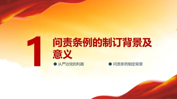 从严治党党的问责条例解读PPT课件