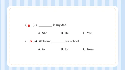 Unit 1 This is my new friend Lesson 3-Lesson 4 课件(