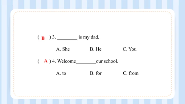 Unit 1 This is my new friend Lesson 3-Lesson 4 课件(