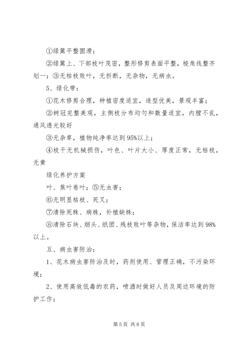 道路绿化养护专项方案 (4).docx