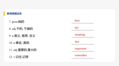 【学霸提优】Unit 1 A new start 单元复习课件 外研版（2024）英语七上单元归类复
