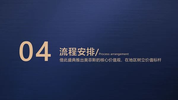 蓝色简约风地产商务答谢会产品介绍