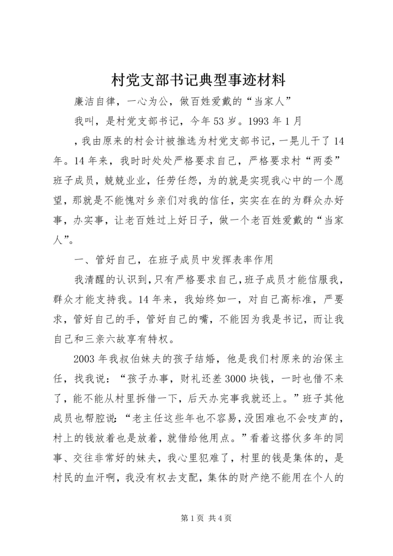 村党支部书记典型事迹材料 (4).docx