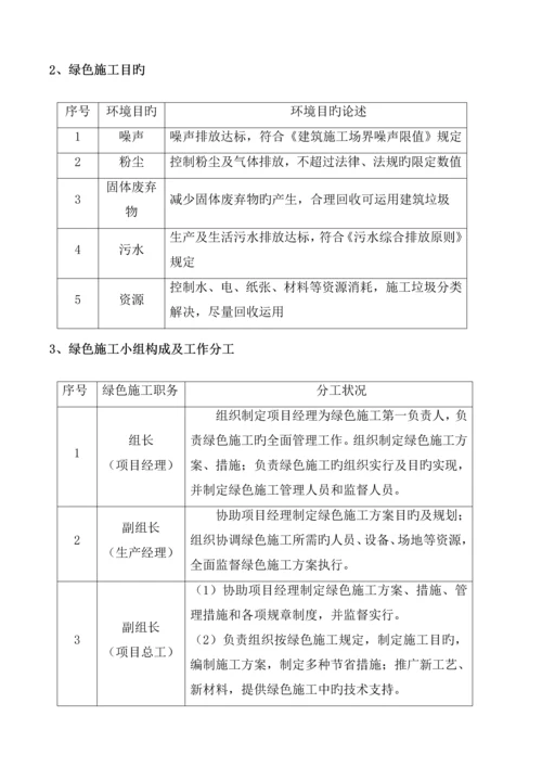 优质建筑关键工程绿色综合施工专题方案.docx