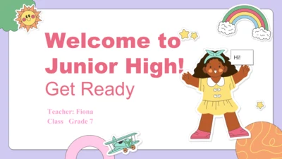 Starter Welcome to junior high！Get ready课件 -2024-2