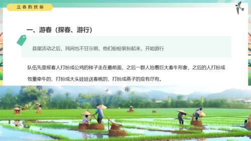 春天来了立春通用PPT模板