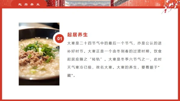 故宫的雪大寒气节通用PPT模板