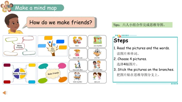 Unit 1 Making friends Part Reading time（优课）课件（24张P