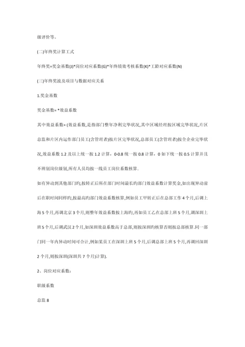 范本公司年终奖发放方案范本共合集.docx
