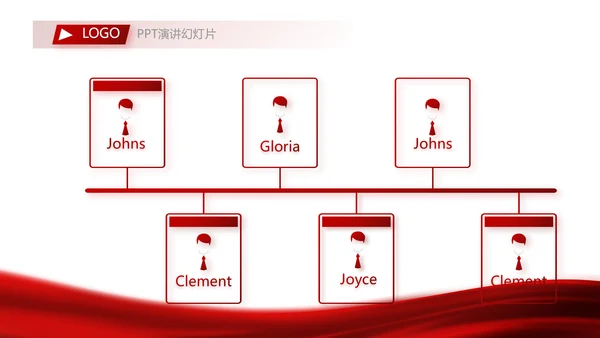 红色大气公司企业宣传简介介绍PPT