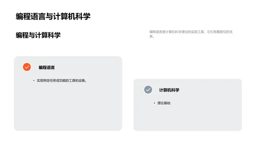编程语言实务PPT模板