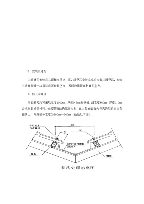 屋面换瓦综合标准施工组织设计.docx