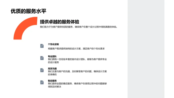 设计服务流程解析PPT模板