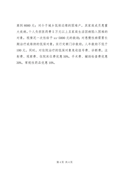 民政局关于民生工作状况调研报告 (2).docx