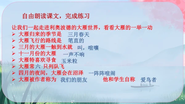 19《大雁归来》课件