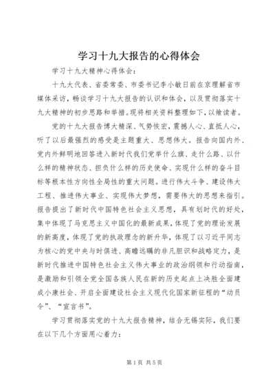 学习十九大报告的心得体会 (14).docx