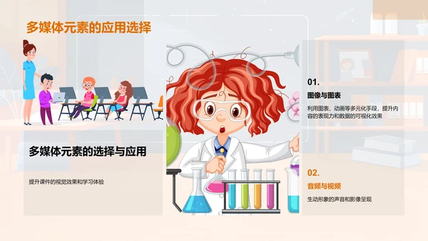 高效教学课件制作PPT模板