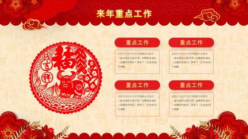 2021开门红联欢晚会赢战牛年震撼公司年会颁奖典礼ppt